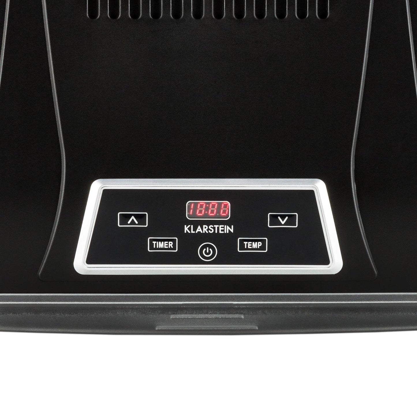 Klarstein Dörrautomat, Dörrgerät, Food Dehydrator, Dörrautomat aus Metall, Dehydrator Food Dryer, 9 Ablagen, 700 Watt, Touch-Display, Timer, Edelstahlheizelement, HotAir Circulation System, Schwarz